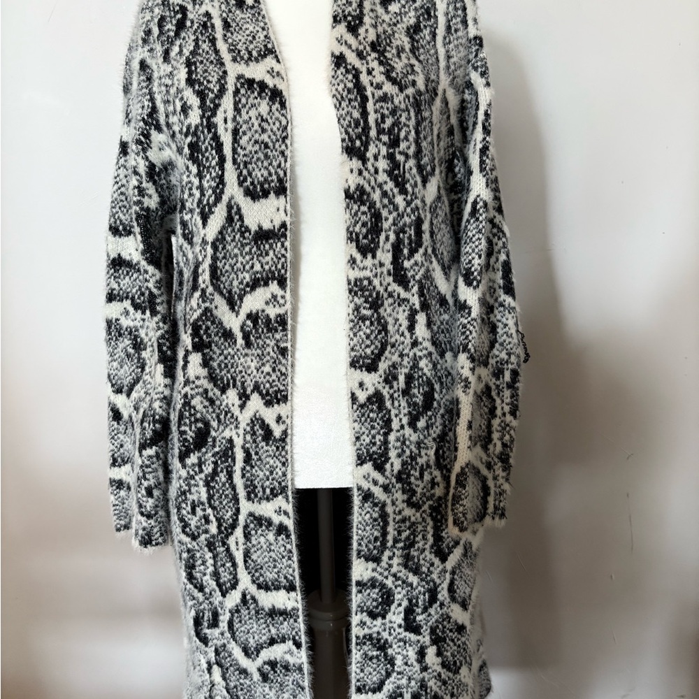 Fashion Apparel & Accessories Long Mohair Cardigan. L/XL